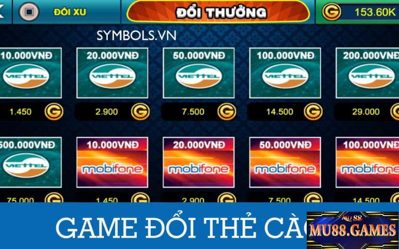 Giới thiệu về hình thức game bài đổi thẻ cào