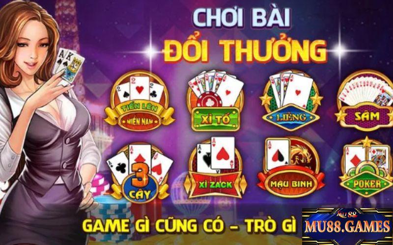 Hướng dẫn tham gia cá cược game bài đổi thưởng Mu88 