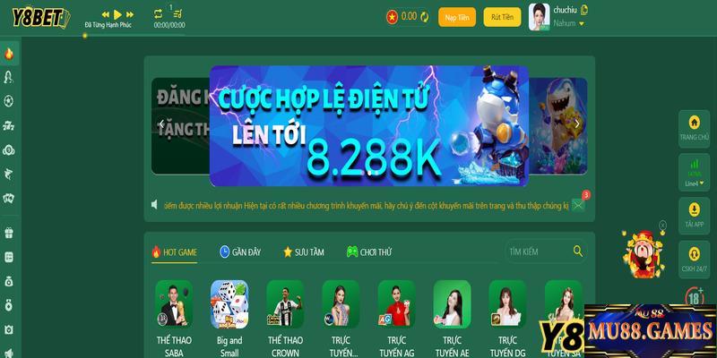 Y8Bet - nhà cái ưu tú đến từ Campuchia 